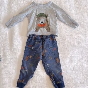 Carters 18M long sleeve pant bundle
